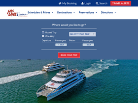 'hylinecruises.com' screenshot