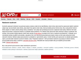 'csfd.cz' screenshot