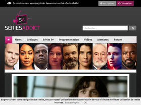 'seriesaddict.fr' screenshot
