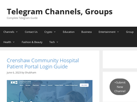 'telegramzone.com' screenshot