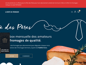 'laboitedufromager.com' screenshot