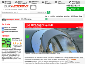 'outmotoring.com' screenshot