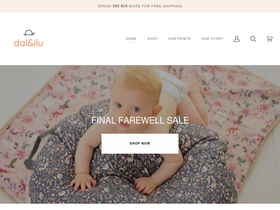 dalandilu.com homepage screenshot
