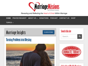 'marriagemissions.com' screenshot