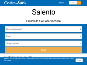 'costedelsud.it' screenshot