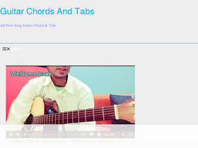 'gchord.in' screenshot