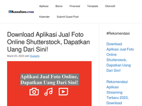 'kanalmu.com' screenshot