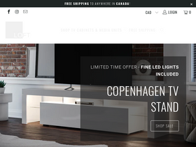 loftdesigncompany.ca homepage screenshot