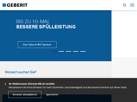 'geberit.de' screenshot