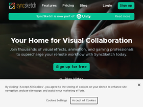 'syncsketch.com' screenshot