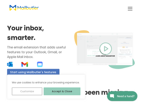 'mailbutler.io' screenshot