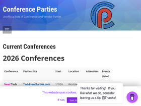 conferenceparties.com
