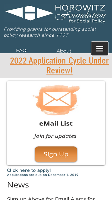 horowitz-foundation.org