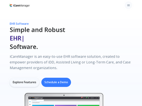 'icaremanager.com' screenshot