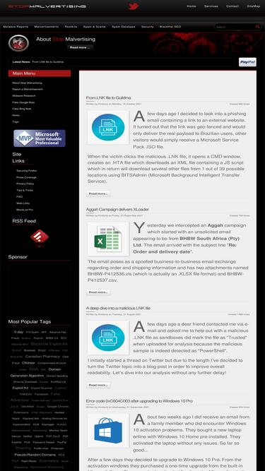 stopmalvertising.com