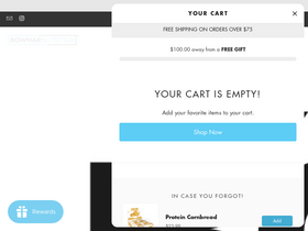 'bowmarnutrition.com' screenshot