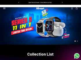AF Mart homepage screenshot