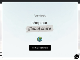 bamteek.com homepage screenshot