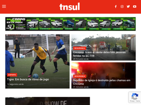'tnsul.com' screenshot