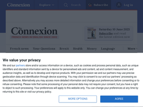 'connexionfrance.com' screenshot