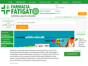 'farmaciafatigato.com' screenshot