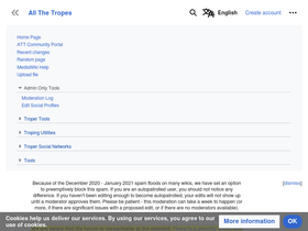 'allthetropes.org' screenshot