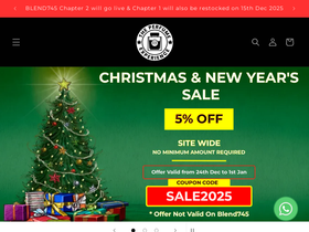 The Perfume Experience website screenshot