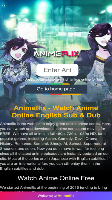 Animeflix - Watch anime online for free