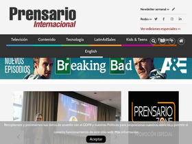 'prensario.net' screenshot