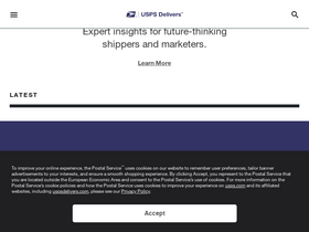 'uspsdelivers.com' screenshot