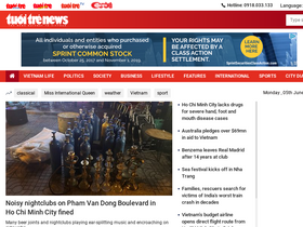 'tuoitrenews.vn' screenshot