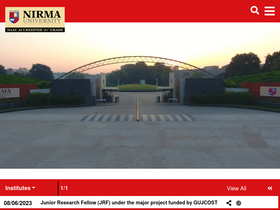 'nirmauni.ac.in' screenshot