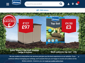'wickes.co.uk' screenshot