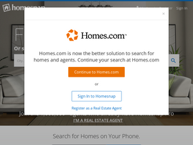 'homesnap.com' screenshot