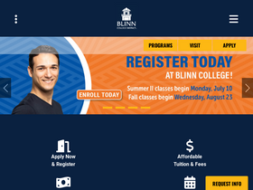 'blinn.edu' screenshot