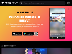 'freshcut.gg' screenshot