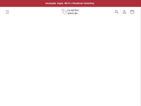 Claritas Jewelry website screenshot