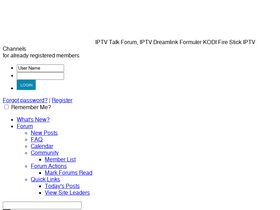 'iptvtalk.net' screenshot