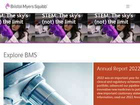 'mybms.bms.com' screenshot