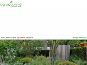 'ogrodowisko.pl' screenshot