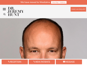 'drjeremyhunt.com.au' screenshot
