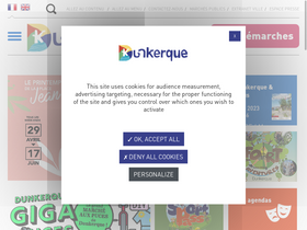 'ville-dunkerque.fr' screenshot