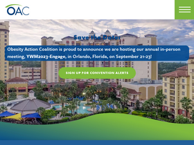 'obesityaction.org' screenshot