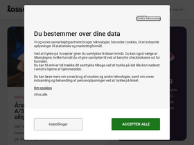 'lasso.dk' screenshot