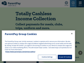 'parentpay.com' screenshot