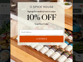 'thespicehouse.com' screenshot