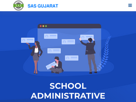 'sasgujarat.in' screenshot