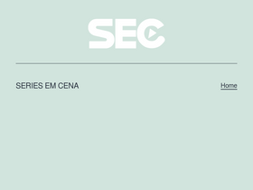 'seriesemcena.com.br' screenshot