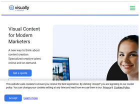 'visual.ly' screenshot