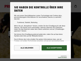 'primusequipment.com' screenshot